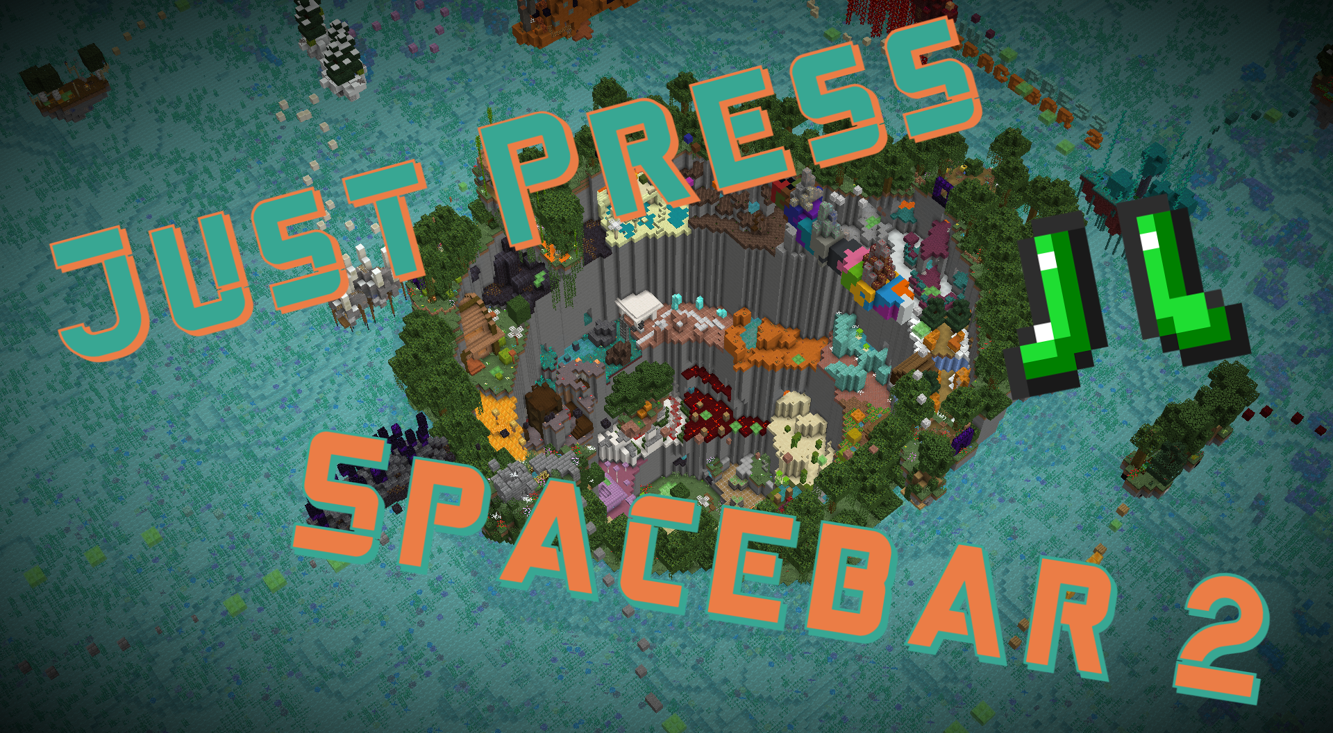 Unduh Just Press Spacebar 2 untuk Minecraft 1.16.5